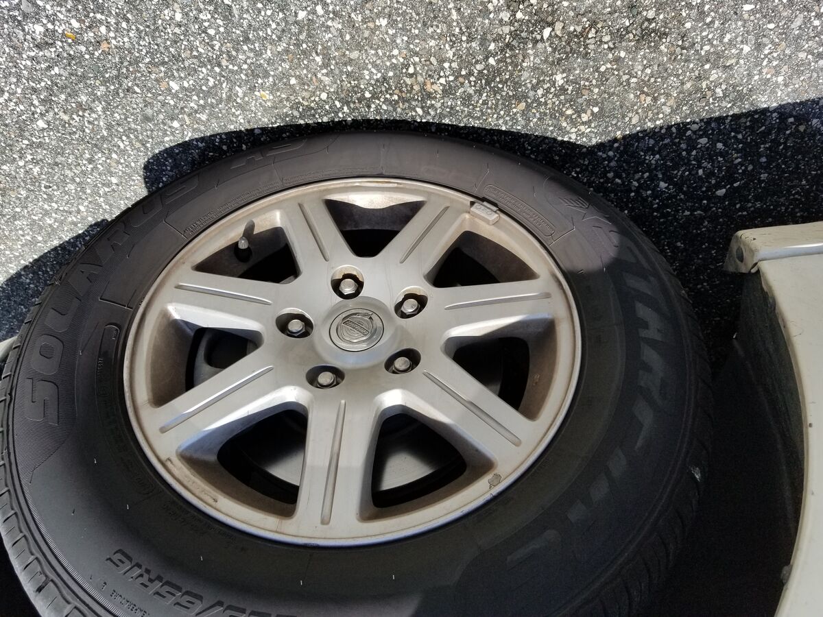 Wheel before detailing